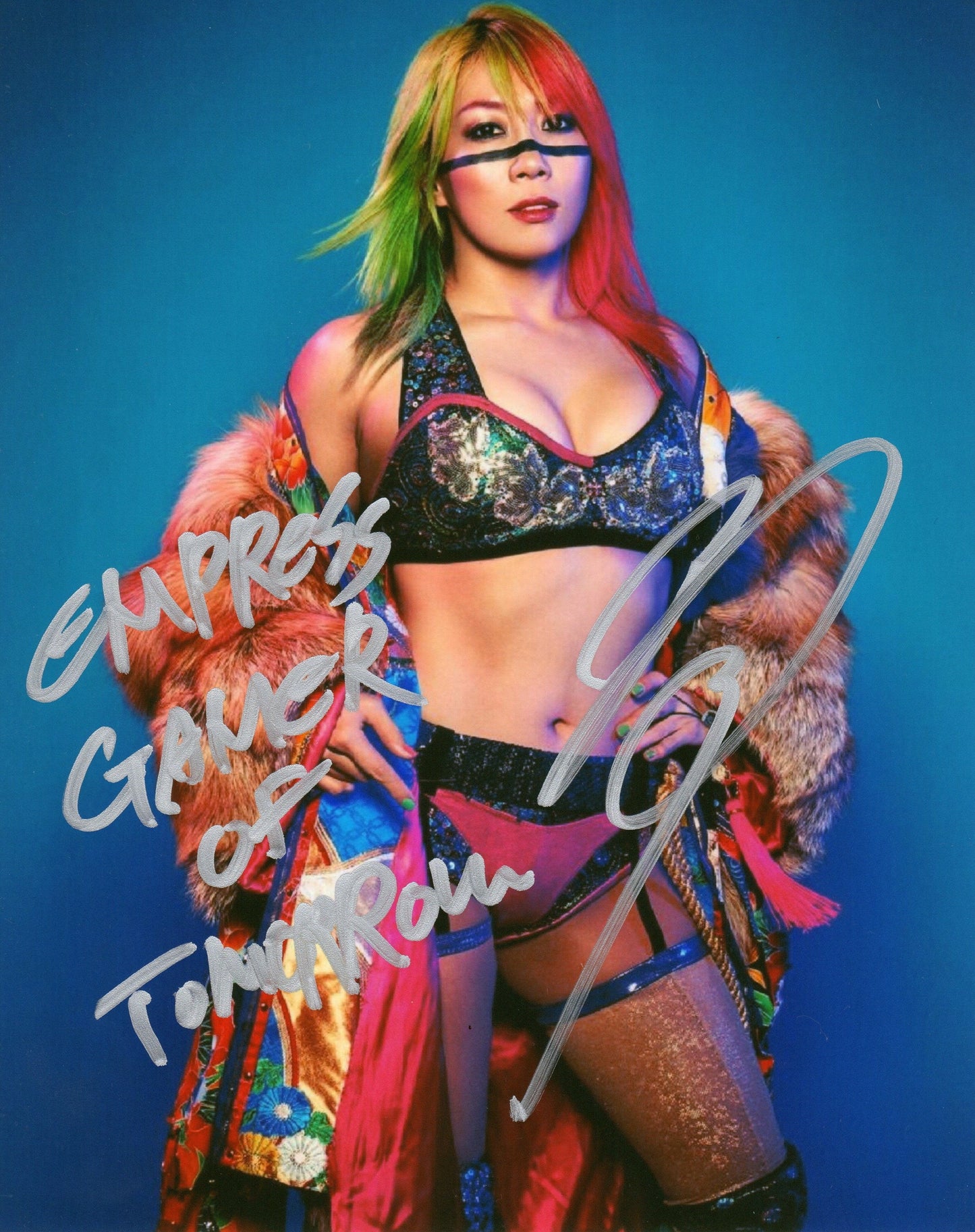 Asuka WWE Signed Photo