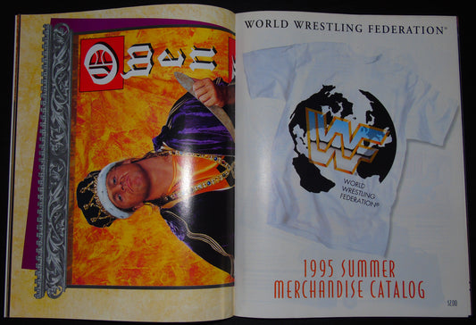 WWF Magazine July 1995 w/Poster