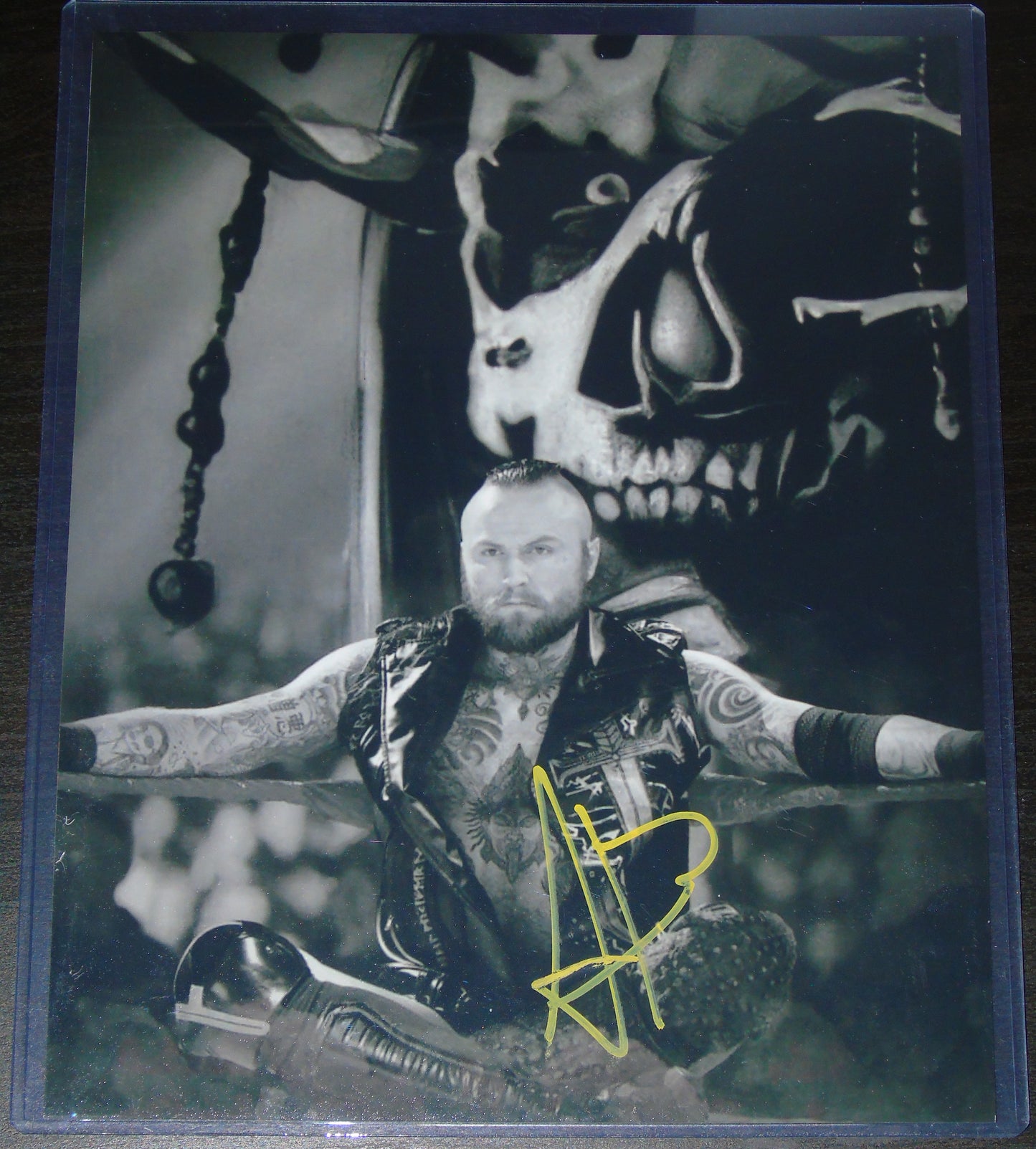 ALEISTER BLACK SIGNED WWE WRESTLING 8"x10" PHOTO