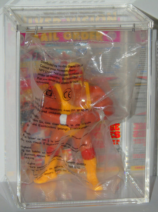 Mailaway Hulk Hogan WWF Hasbro UK Silver Vision Exclusive Figure