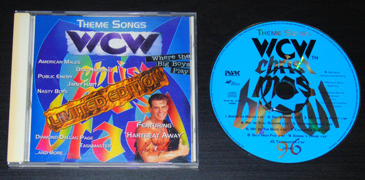 WCW Wrestling Christmas Brawl Theme Songs Rare CD