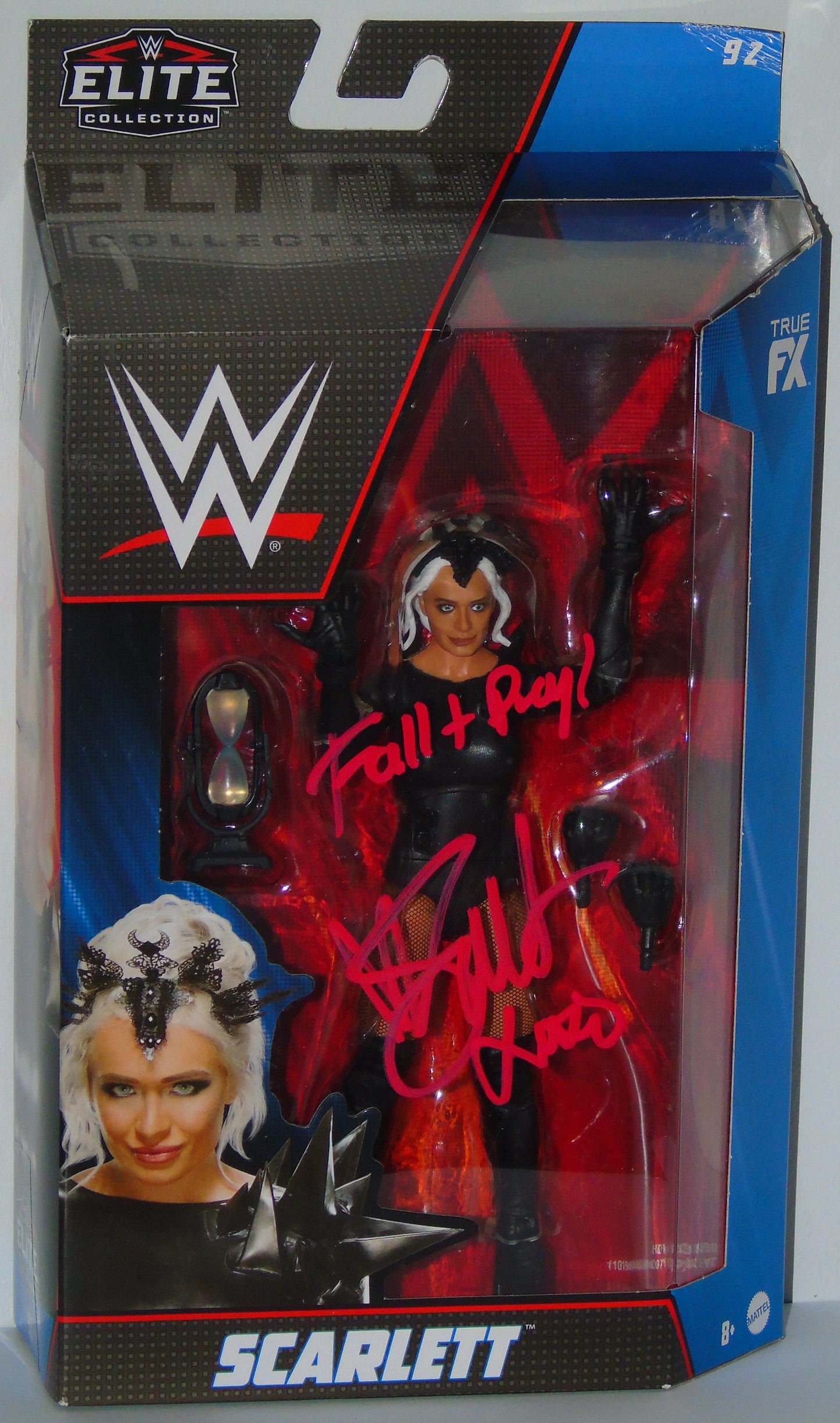 Scarlett WWE Mattel Elite Signed Figure