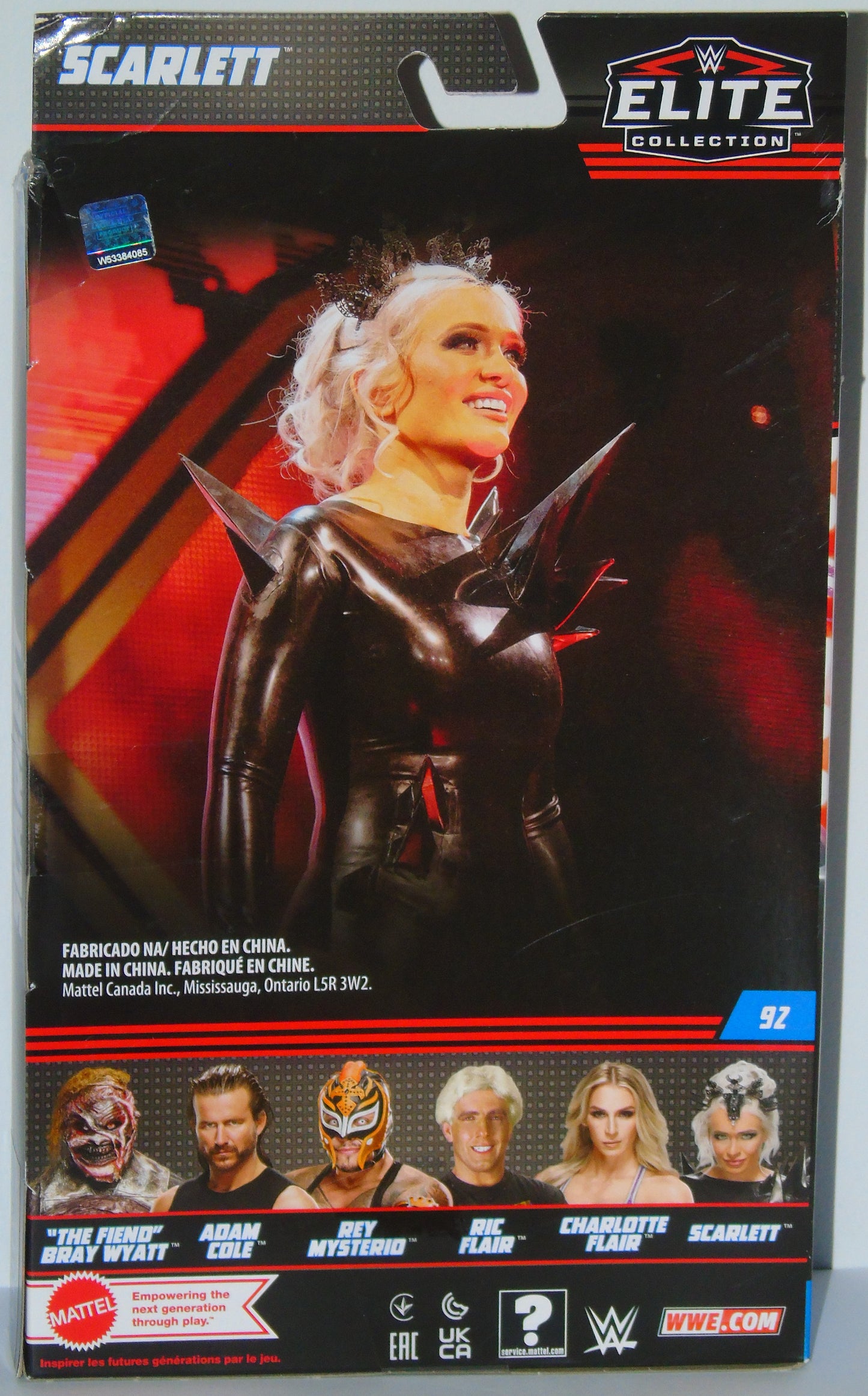 Scarlett WWE Mattel Elite Signed Figure