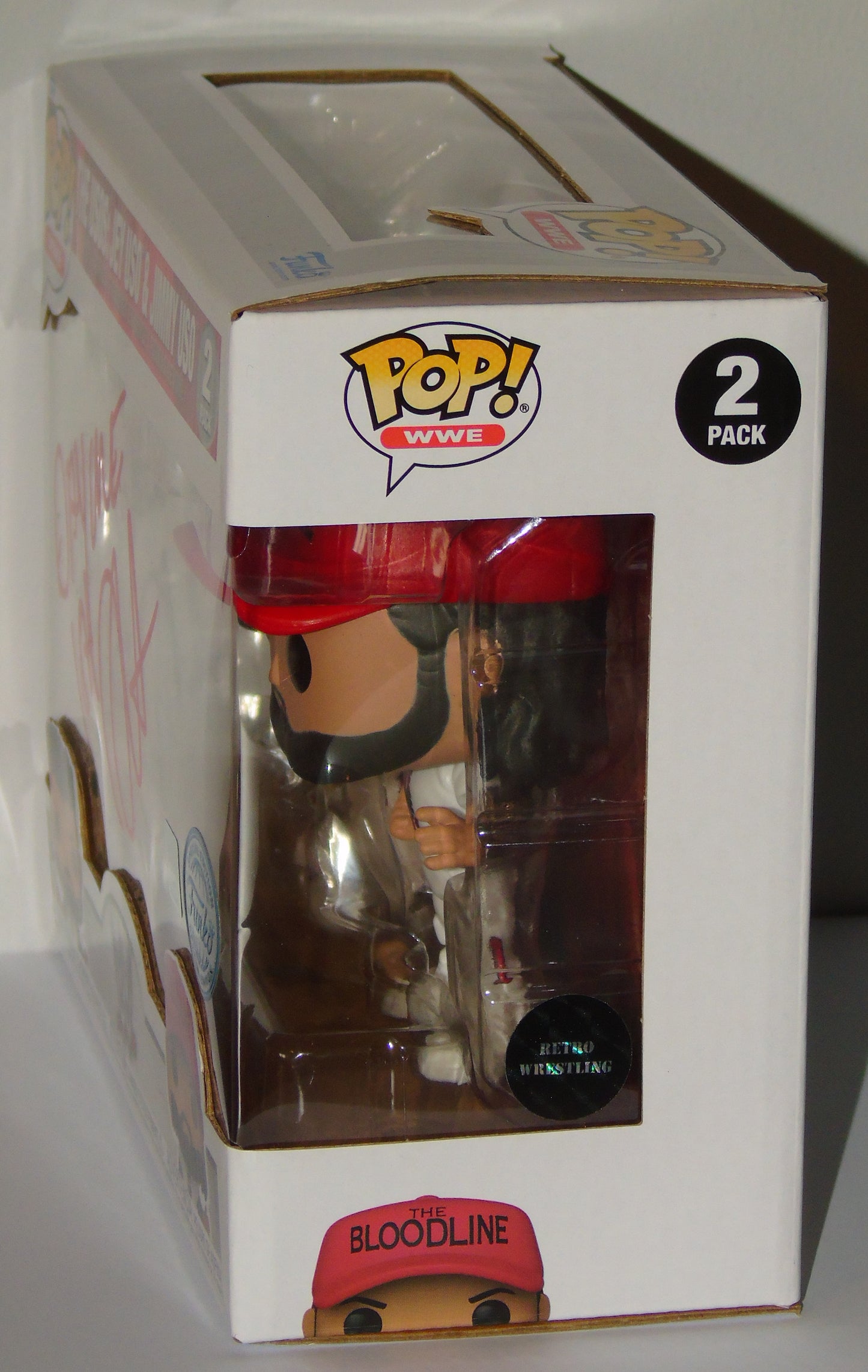 Jey Uso Signed Funko WWE Wrestling Pop! Vinyl Figure Set