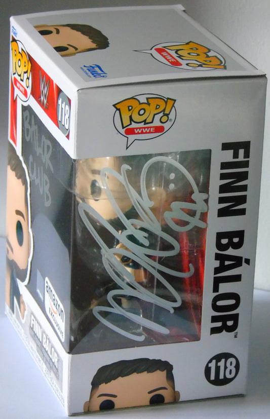 Amazon Exclusive Finn Balor Signed Funko WWE Wrestling Pop! Vinyl Figure
