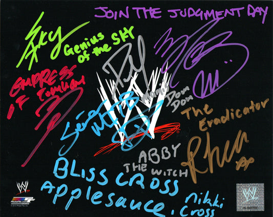 Multi Signed WWE Wrestling Photofile