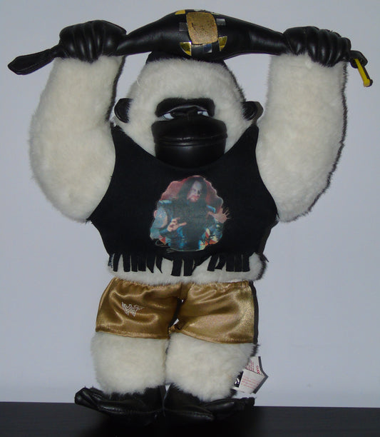 WWF The Undertaker Vintage 1990's Plush Gorilla Bear Soft Toy