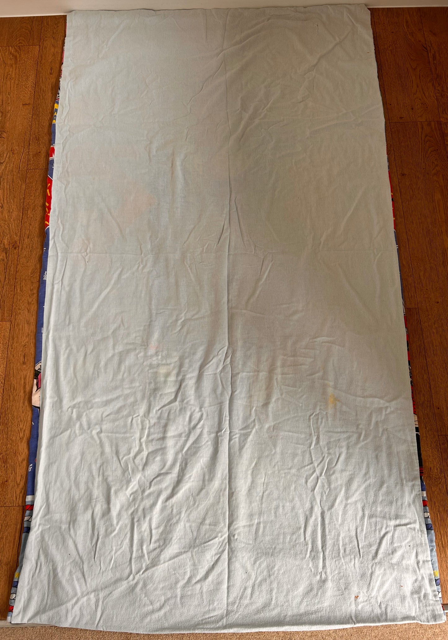 WWF WWE Wrestling Vintage Duvet Cover Single Bed Sheet