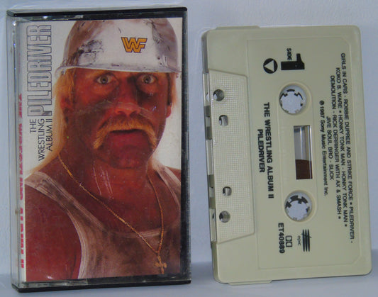 WWF PILEDRIVER THE WRESTLING ALBUM II CASSETTE TAPE