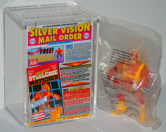 Mailaway Hulk Hogan WWF Hasbro UK Silver Vision Exclusive Figure