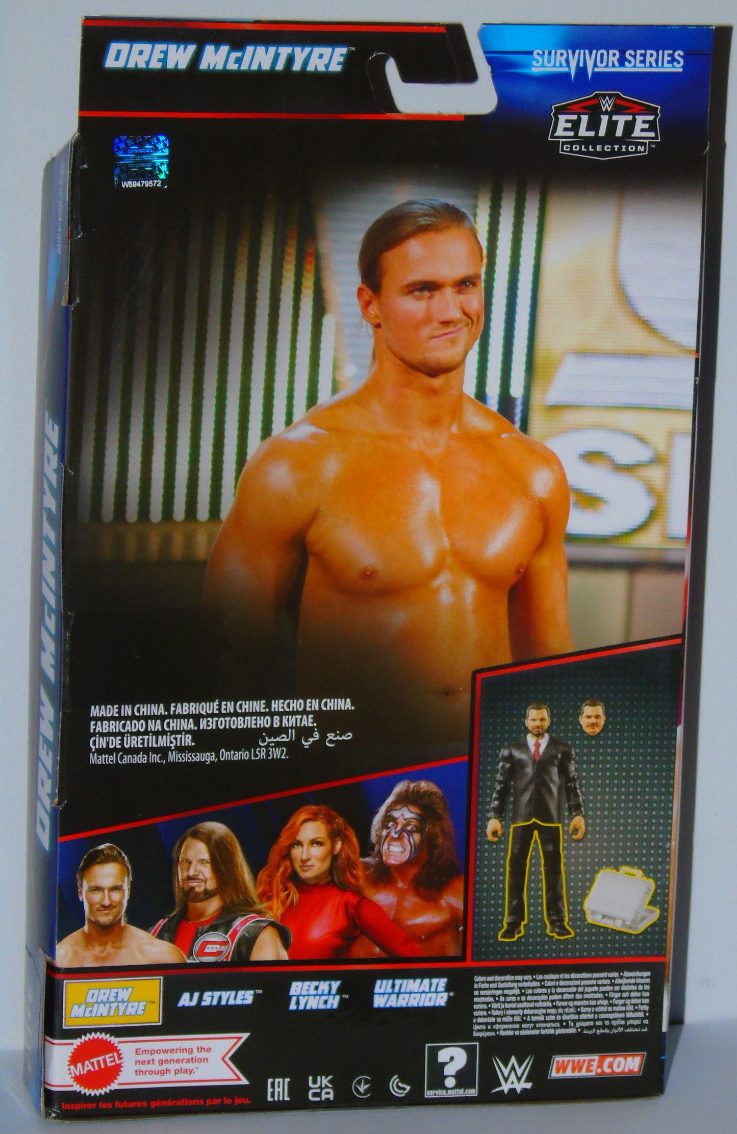 Drew McIntyre WWE Mattel Survivor Series Elite Figure