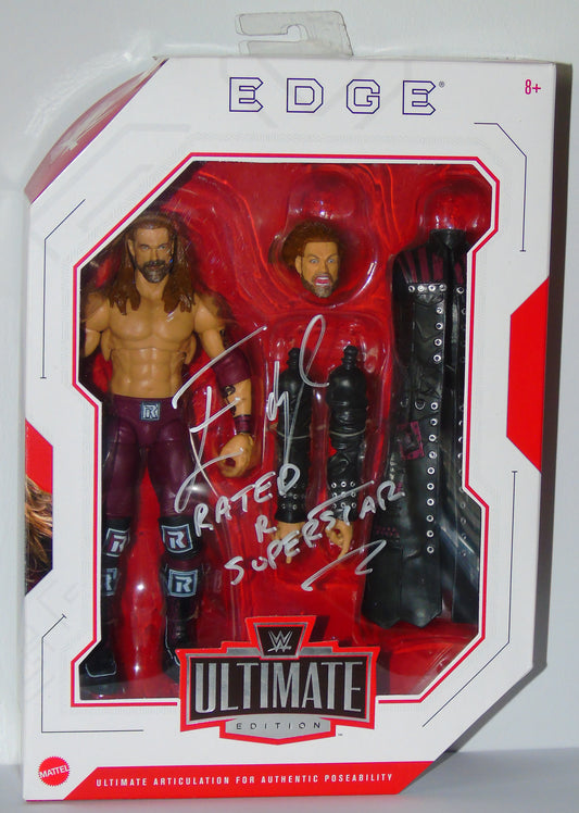 Edge Signed WWE Mattel Ultimate Edition Figure