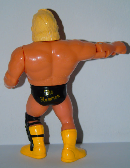 WWF Wrestling Greg The Hammer Valentine Hasbro Series 3 Action Figure