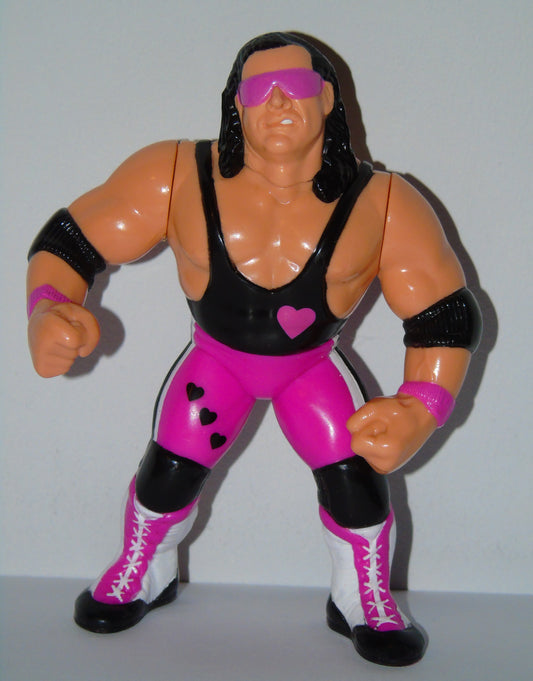 WWF Wrestling Bret Hitman Hart Hasbro Series 4 Action Figure