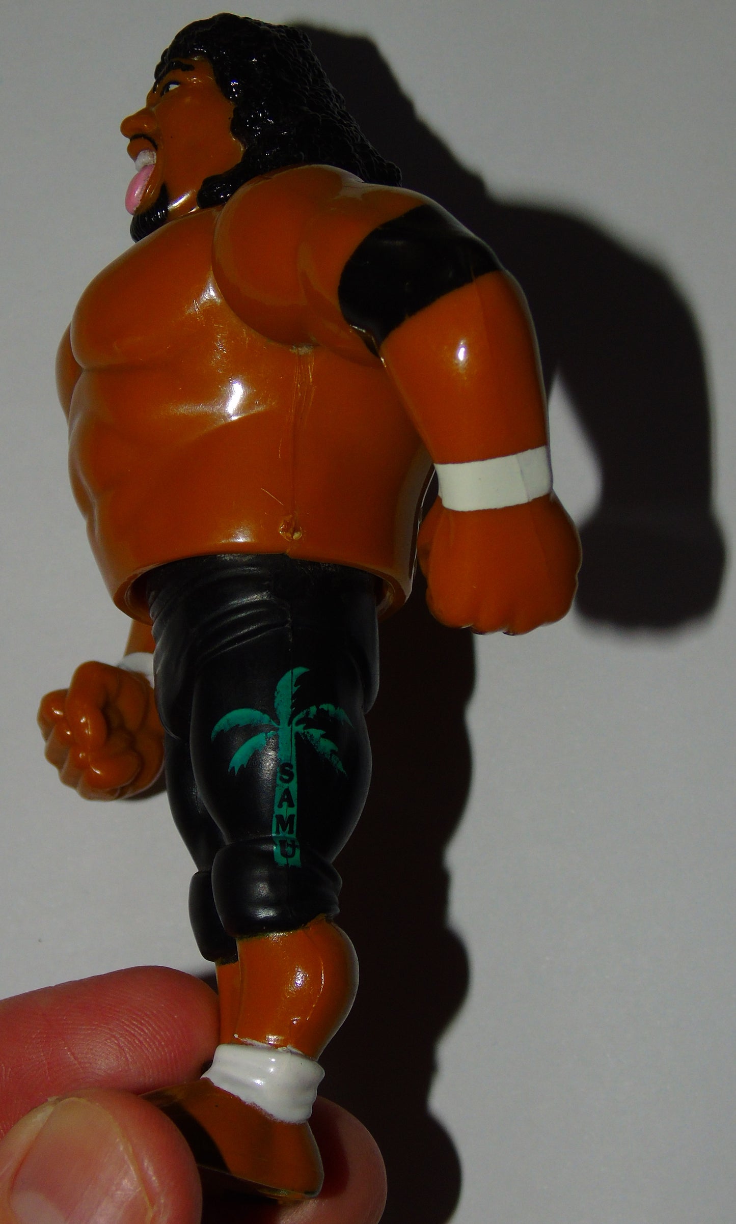 WWF Wrestling The Headshrinkers Samu Hasbro Series 10 Action Figure