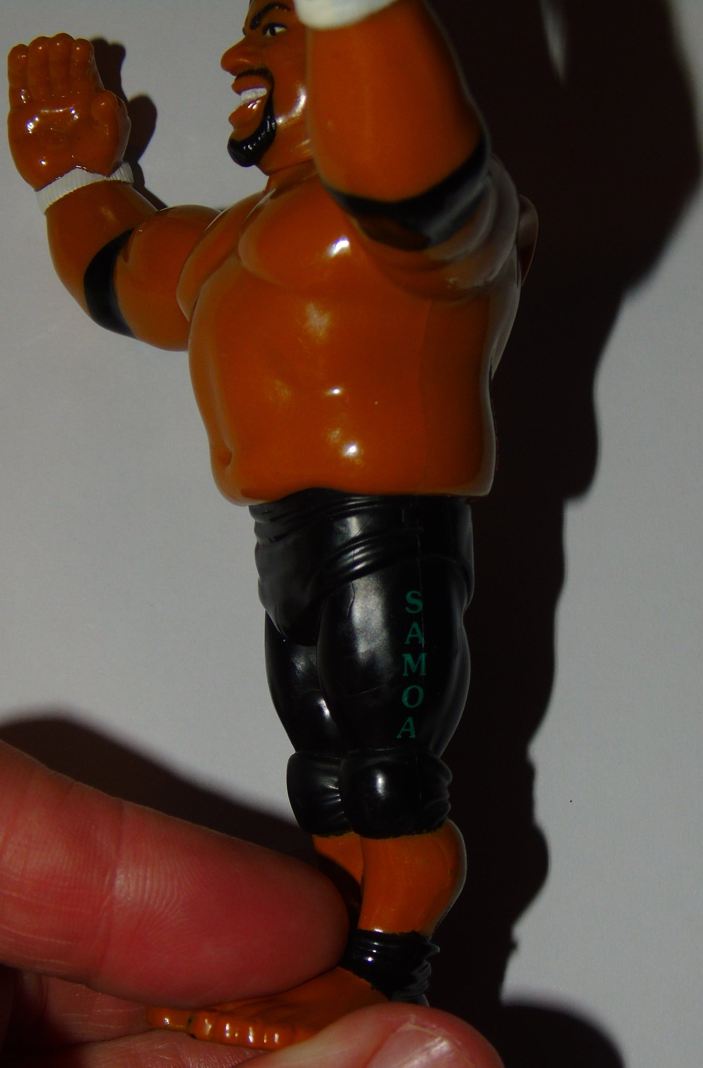 WWF Wrestling The Headshrinkers Fatu Hasbro Series 10 Action Figure