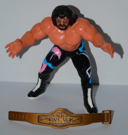 The Fabulous Freebirds Jimmy Garvin WCW Galoob Wrestling Figure with Belt