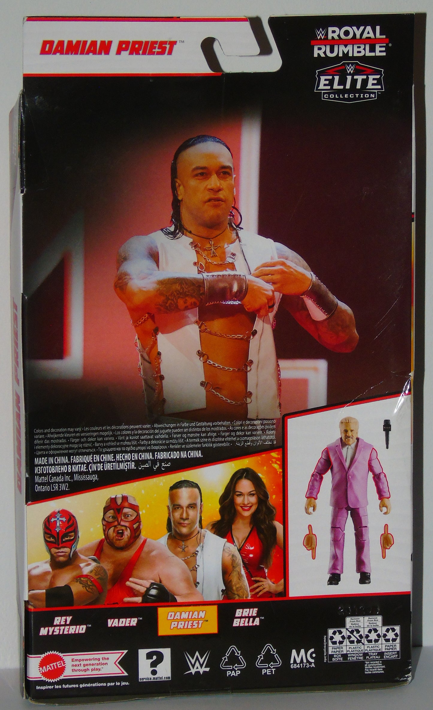 Damian Priest WWE Mattel Elite Royal Rumble Figure
