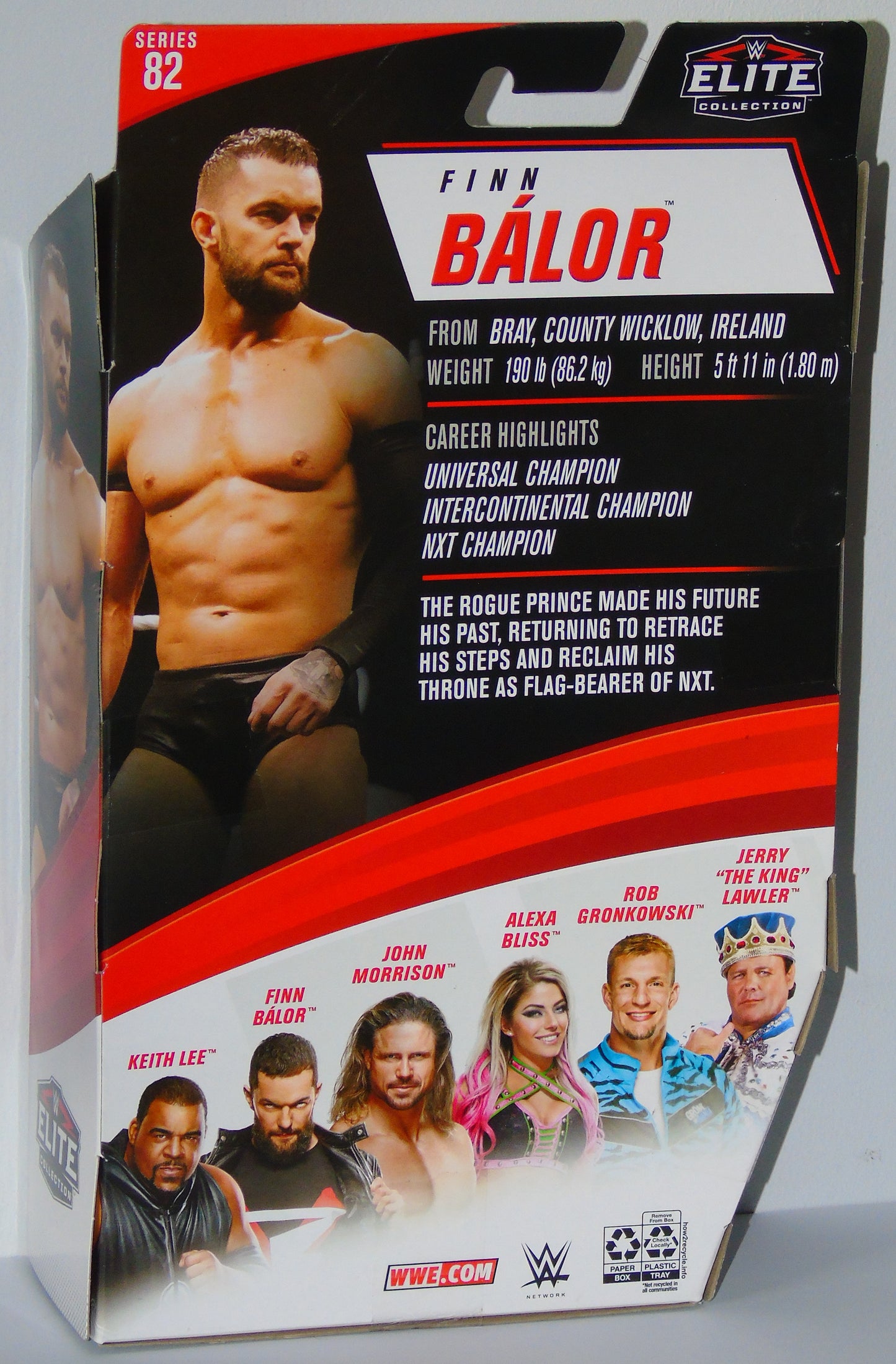Finn Balor Mattel Elite Series 82 WWE Signed Figure