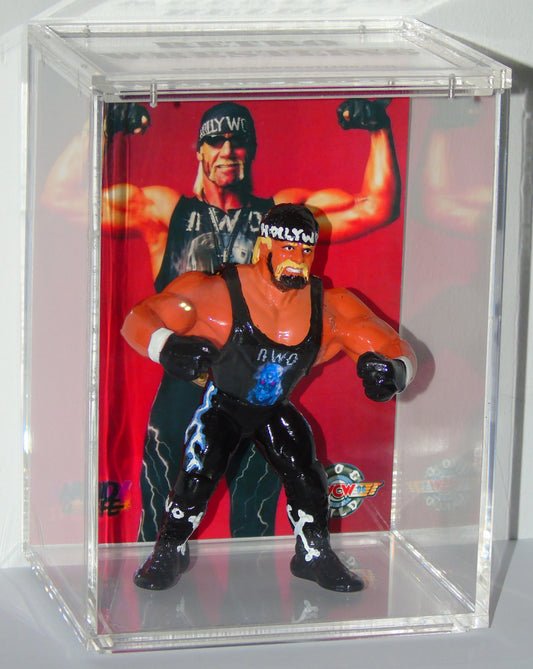 WCW nWo HULK HOGAN CUSTOM HASBRO FIGURE FROM HOG WILD 1996 FIRST TITLE WIN