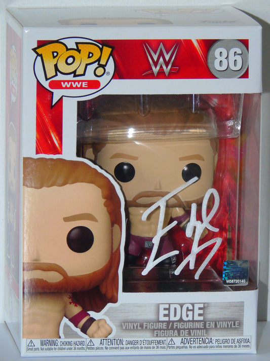 Edge WWE Funko Pop! Vinyl Signed Figure