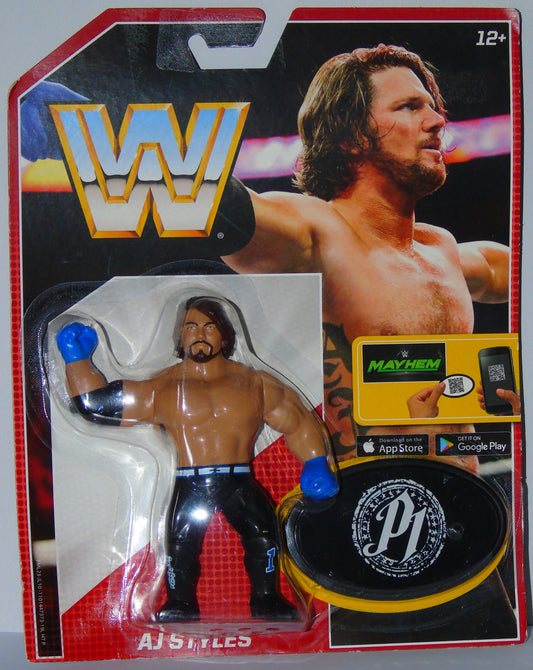 AJ Styles WWE Mattel Retro Figure