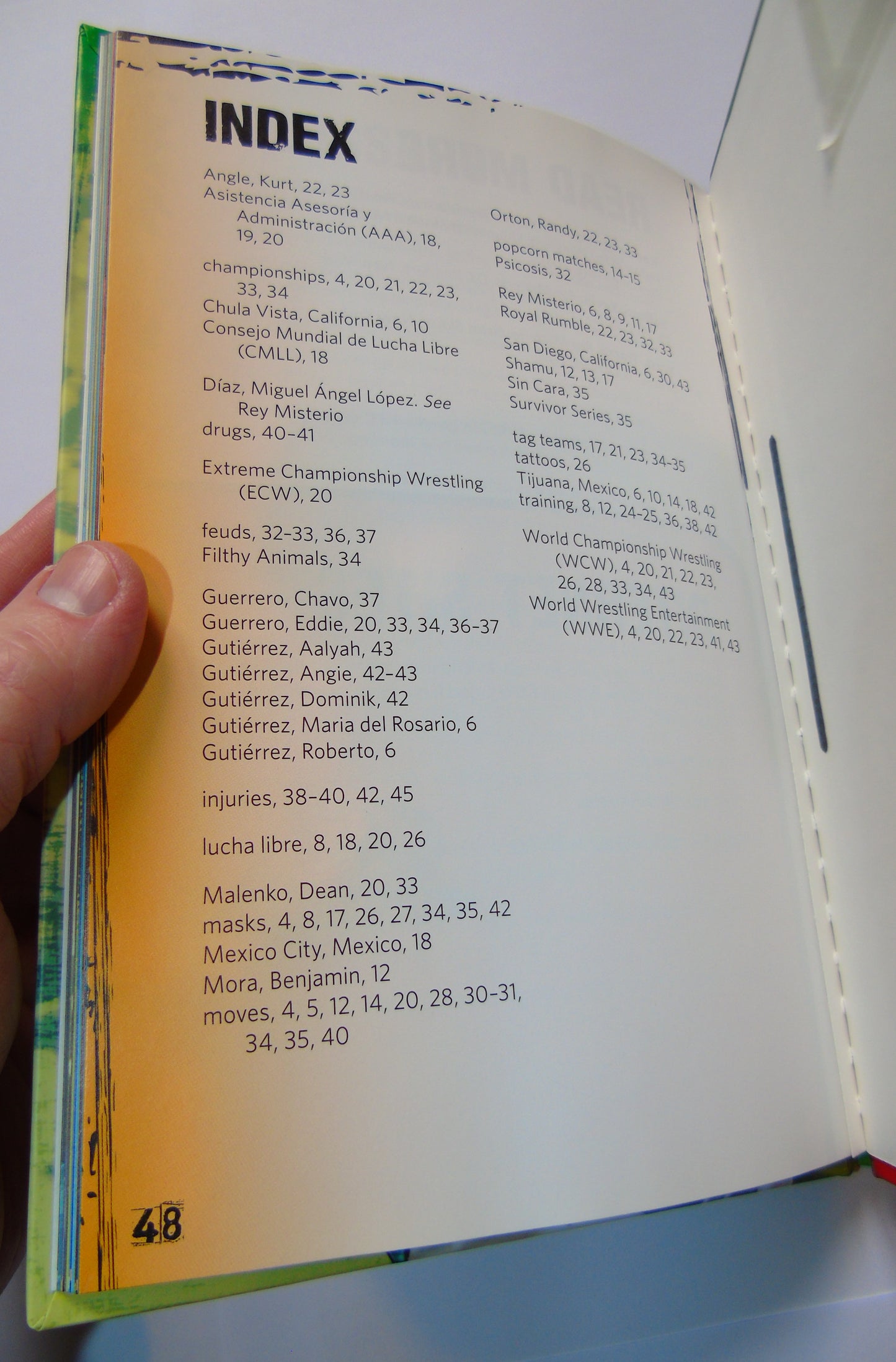 Rey Mysterio High Flying Luchador Hardback Book PWI