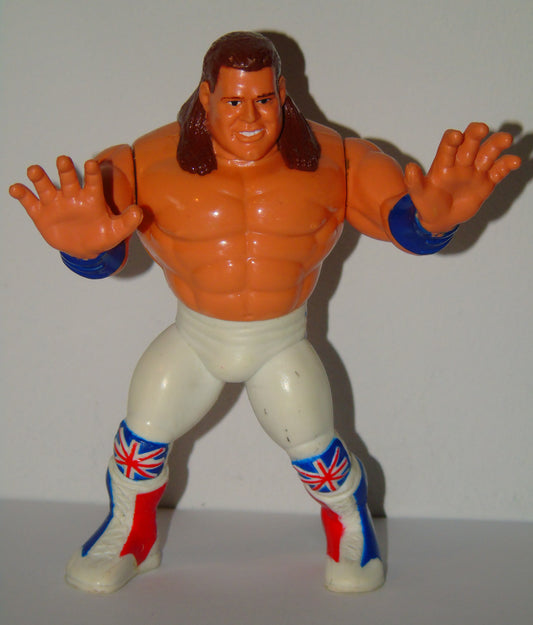 WWF Wrestling British Bulldog Davey Boy Smith Hasbro Series 4 Action Figure