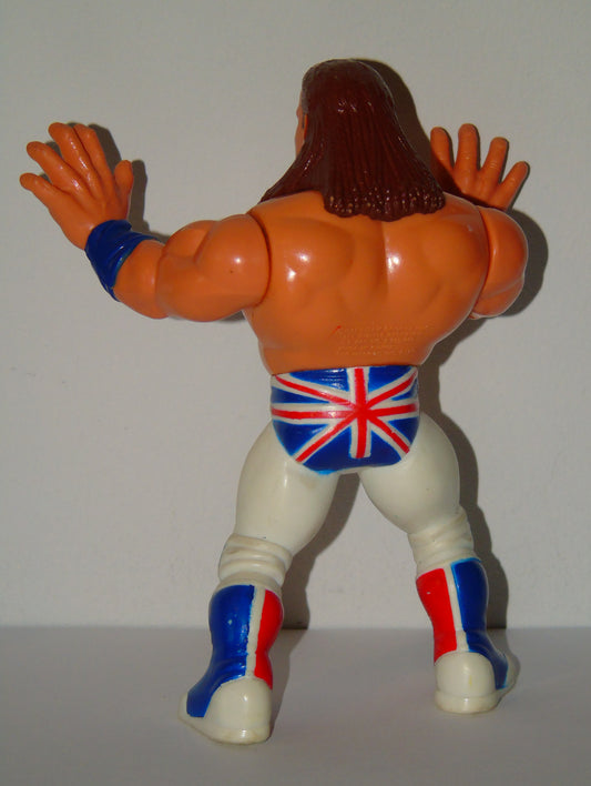 WWF Wrestling British Bulldog Davey Boy Smith Hasbro Series 4 Action Figure