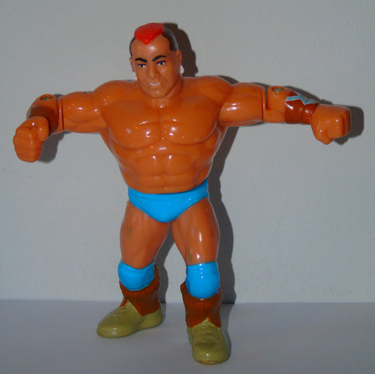 WWF Wrestling Tatanka Hasbro Series 6 & 9 Action Figure