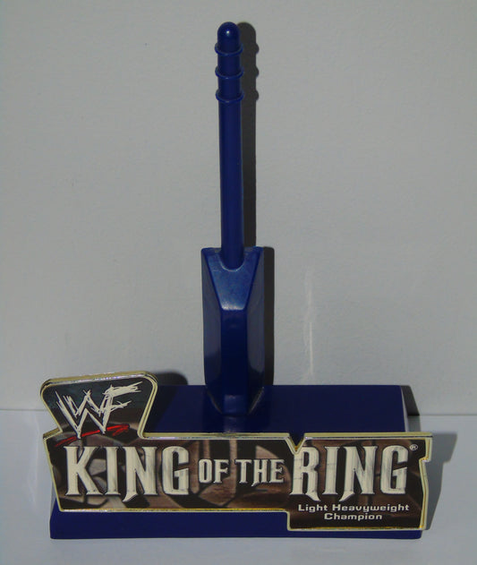 WWF Wrestling King of the Ring Stand and Light Heavyweight Title Figure Toy Belt