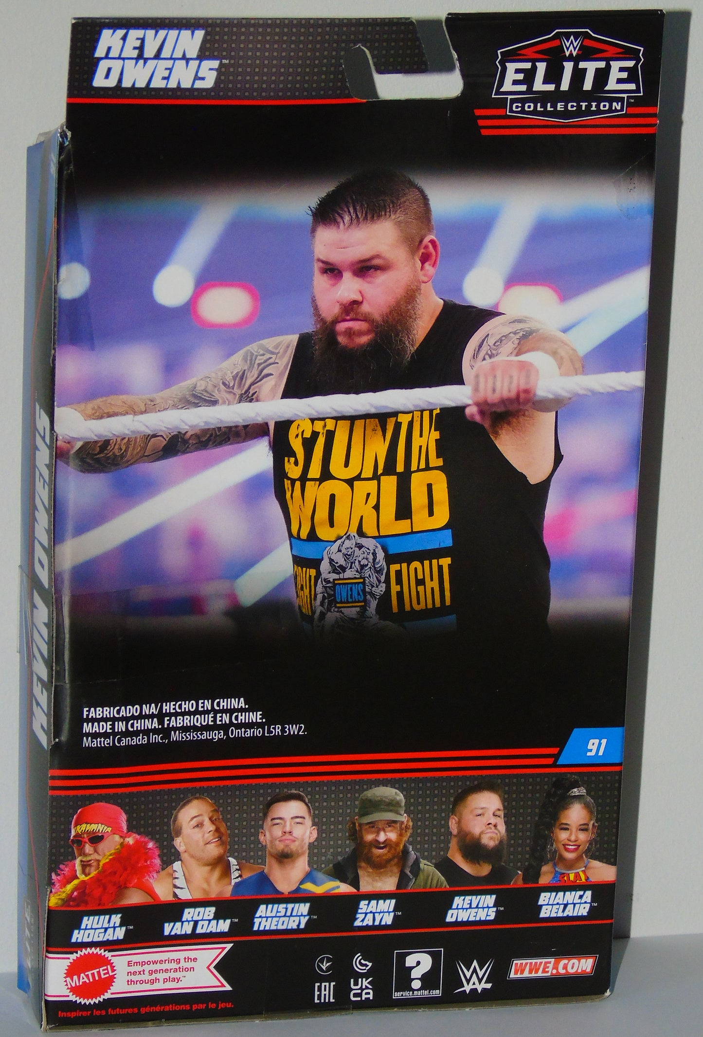 Kevin Owens WWE Mattel Elite Series 91 Figure