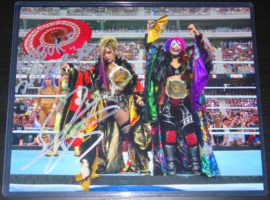 Kairi Sane Signed WWE Kabuki Warriors Photo