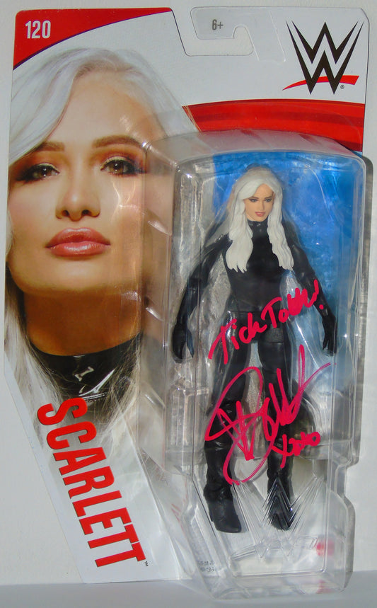 Scarlett WWE Wrestling Mattel Series 120 Signed Figure