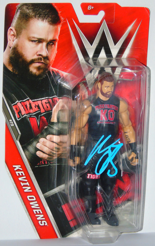 Kevin Owens WWE Wrestling Mattel Series 73 Signed Figure