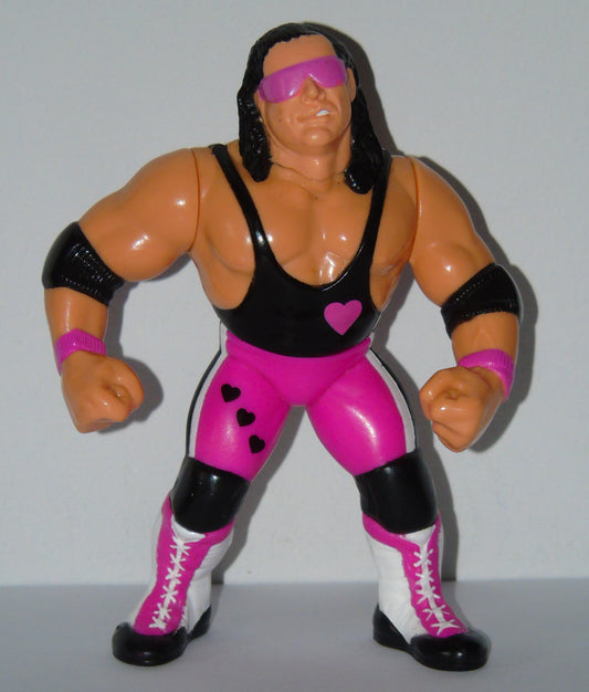 WWF Wrestling Bret Hitman Hart Hasbro Series 4 Action Figure