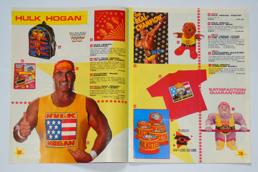 WWF Wrestling 1992 Official Merchandise Catalogue