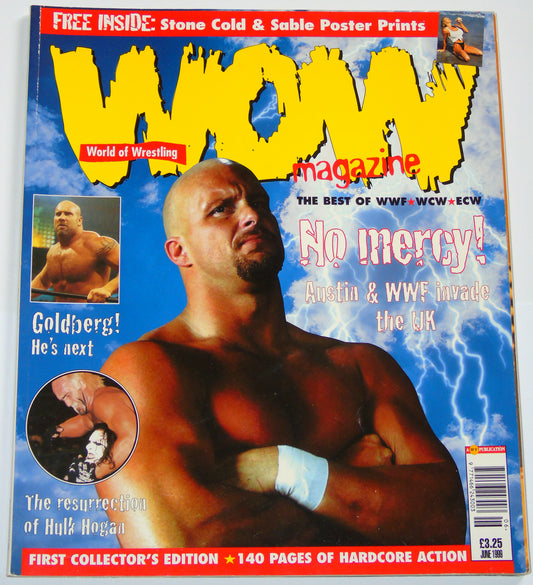 WOW World Of Wrestling Magazine Issue 1 June 1999