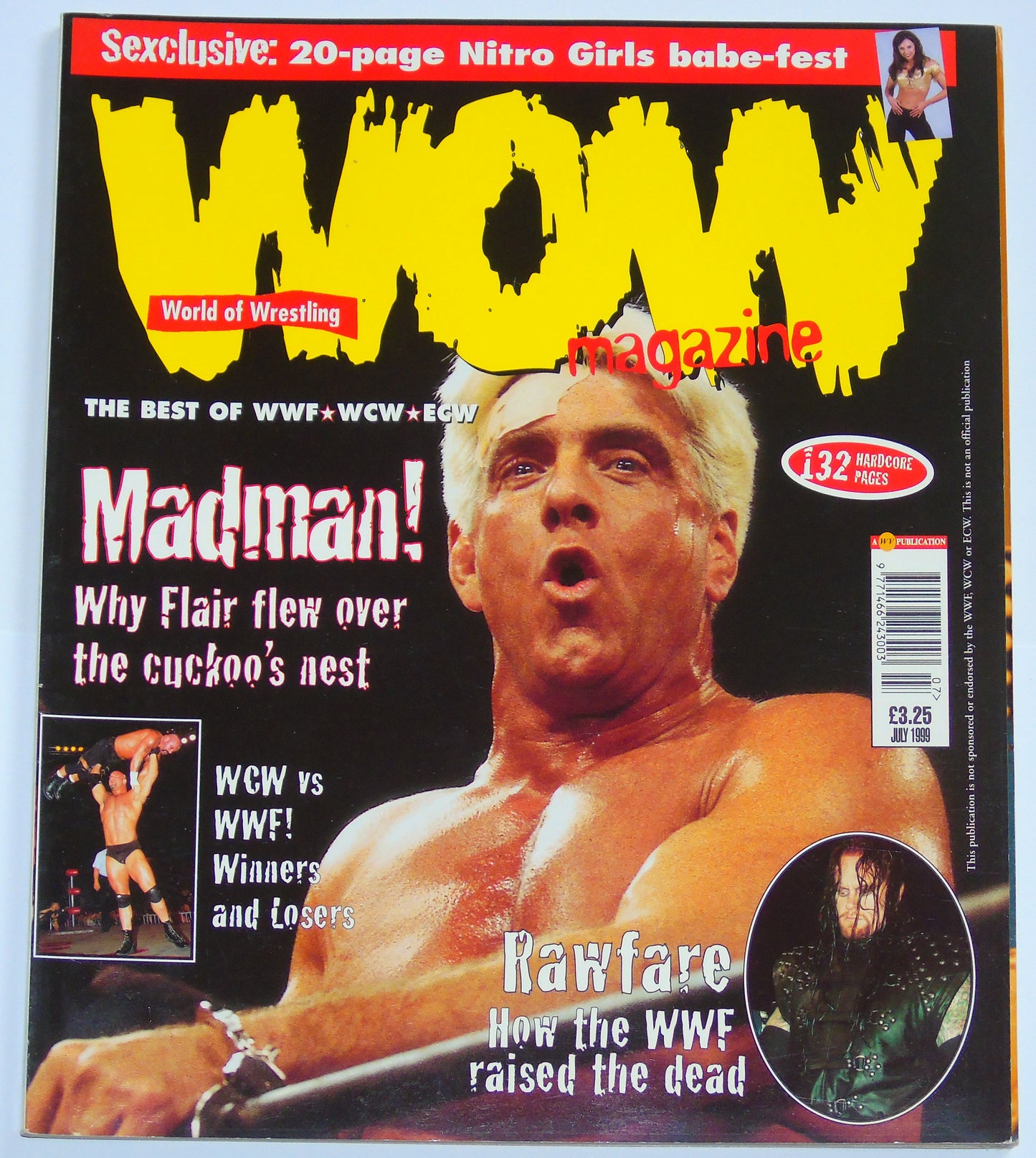 WOW World Of Wrestling Magazine Issue 2 July 1999