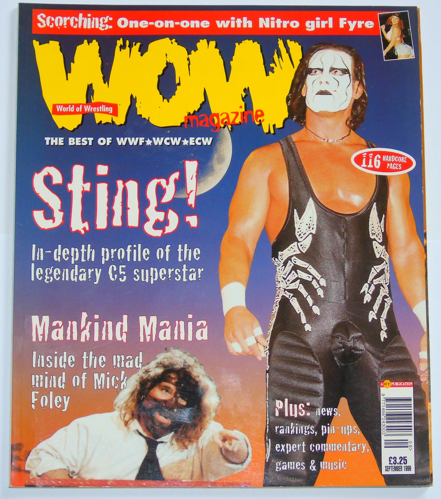 WOW World Of Wrestling Magazine Issue 4 September 1999