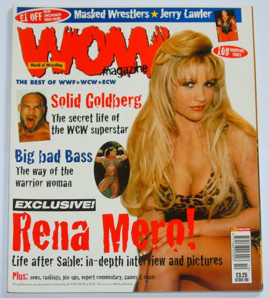 WOW World Of Wrestling Magazine Issue 5 October 1999