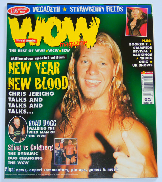 WOW World Of Wrestling Magazine Issue 7 December 1999