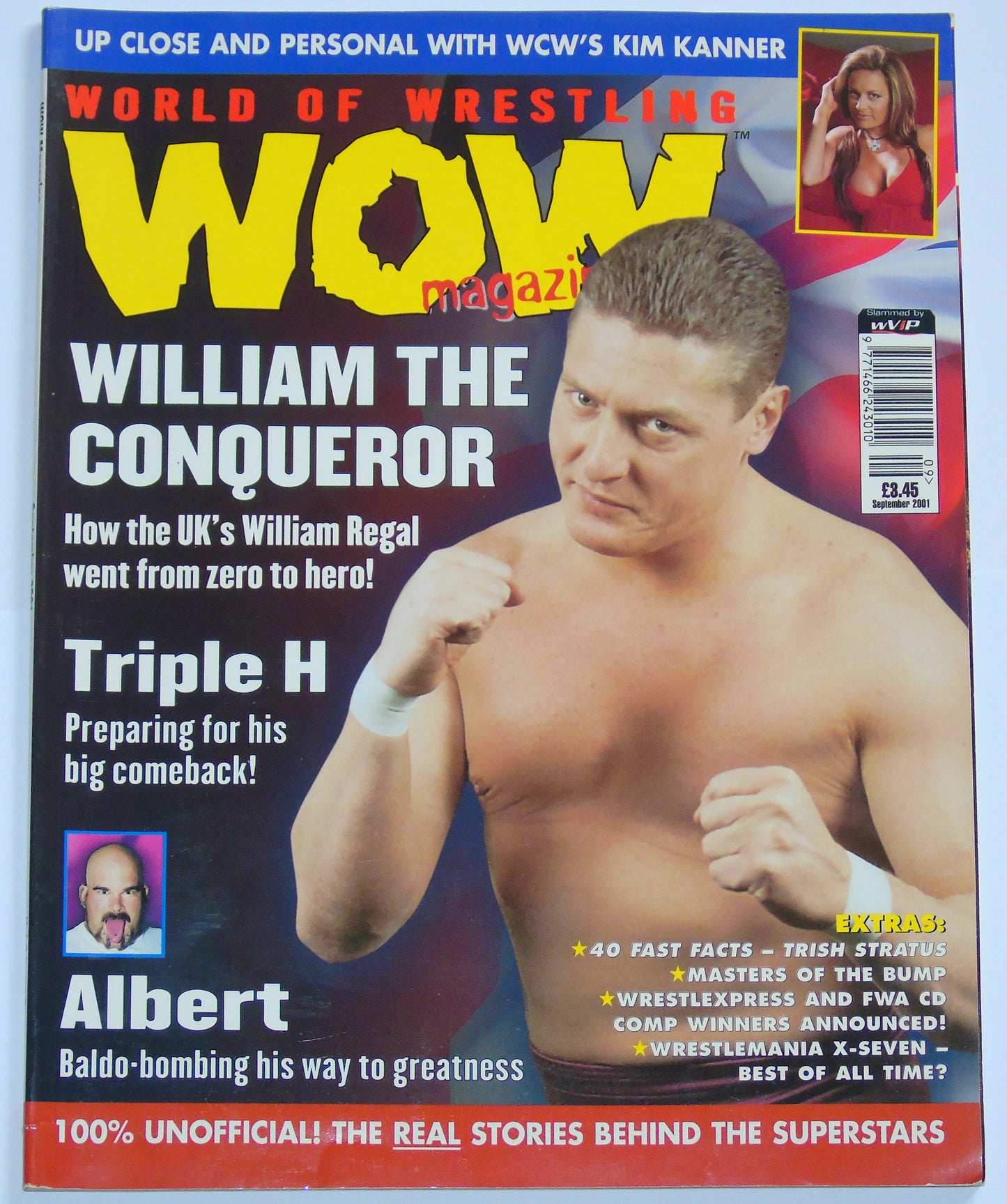 WOW World Of Wrestling Magazine Vol. 3 Issue 9 September 2001