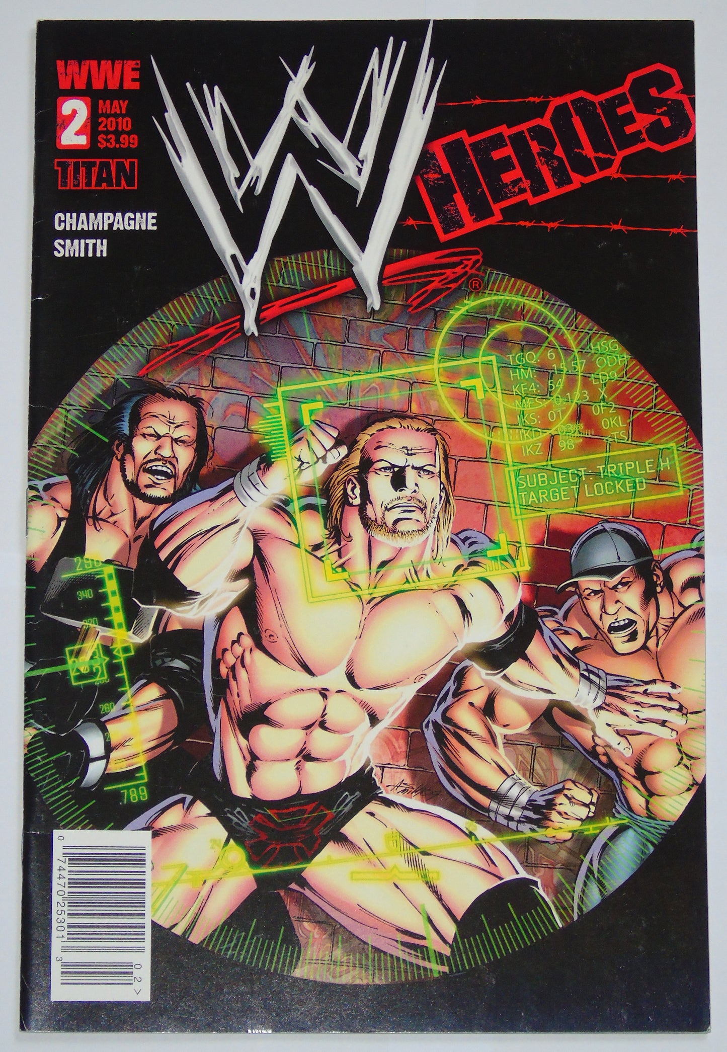 WWE Heroes Rise Of The First Born Issue 2 Titan Wrestling Comic