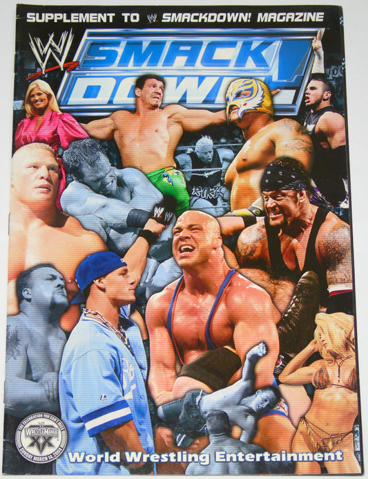 WWE Wrestling Magazine Supplement Top Smackdown Superstars