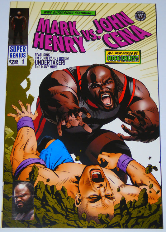 WWE Superstars First Issue 1 Super Genius Wrestling Comic