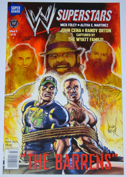 WWE Superstars Issue 3 Super Genius Wrestling Comic