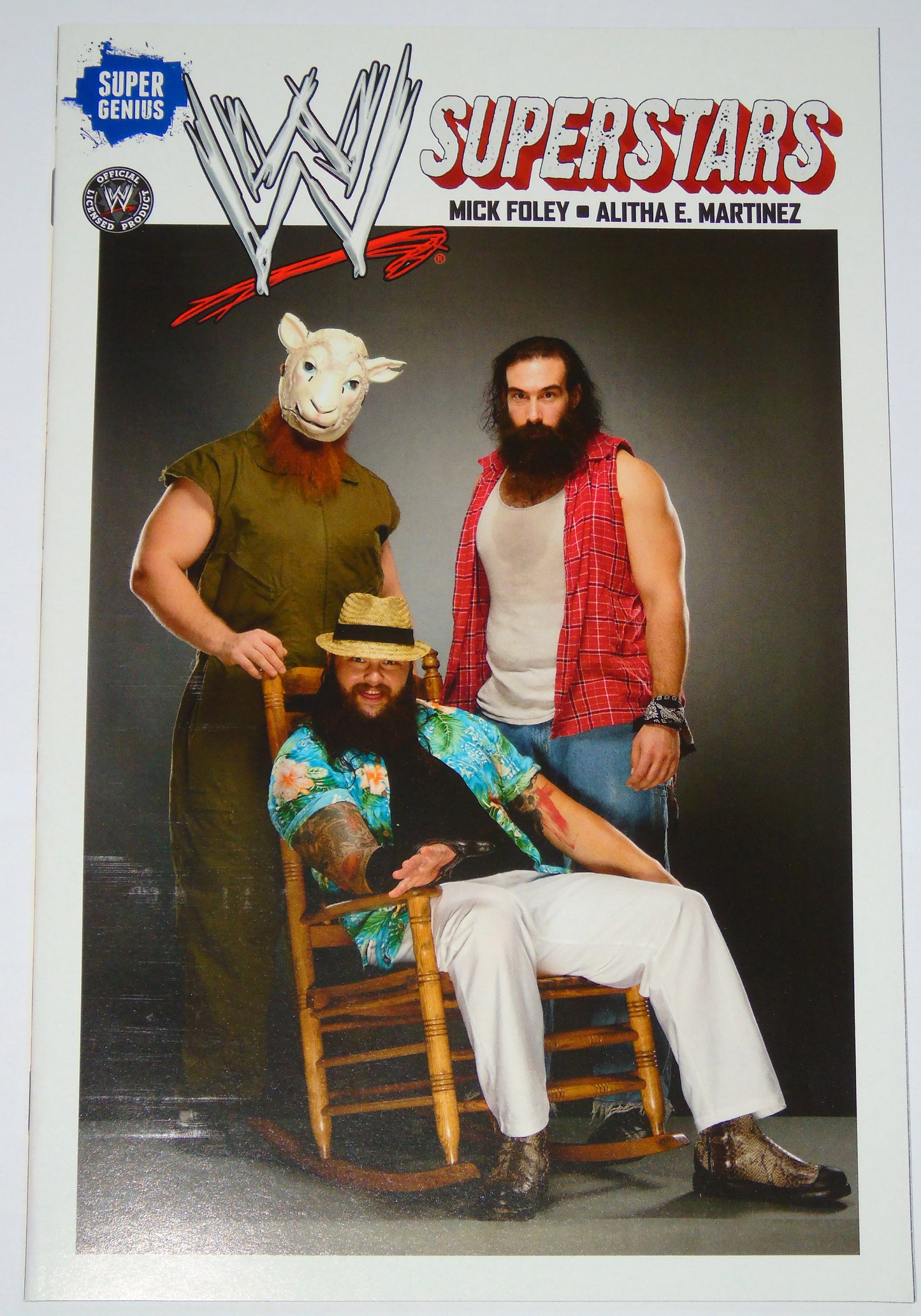 WWE Superstars Issue 3 Super Genius Wrestling Comic