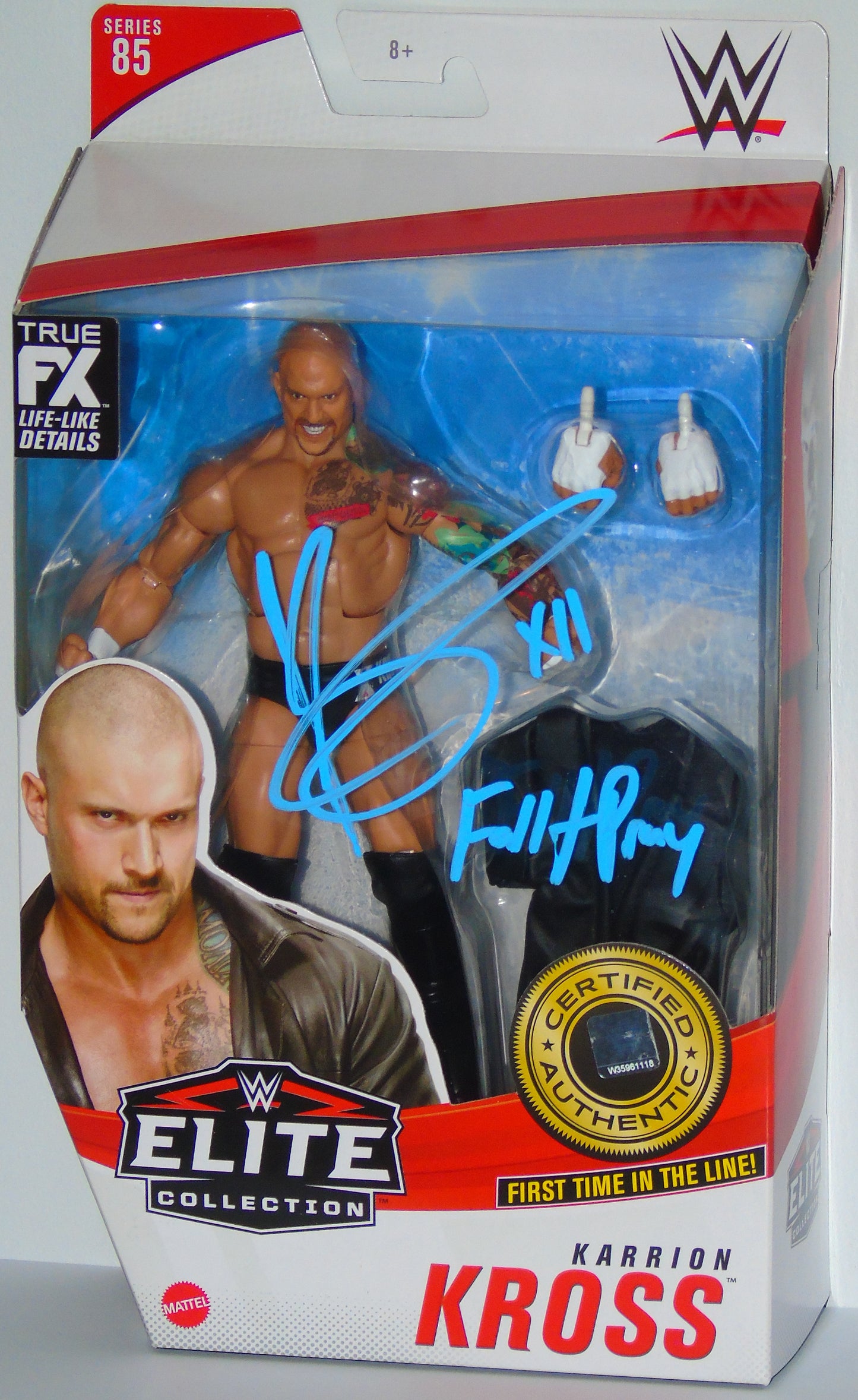 Karrion Kross WWE Mattel Elite Signed Figure