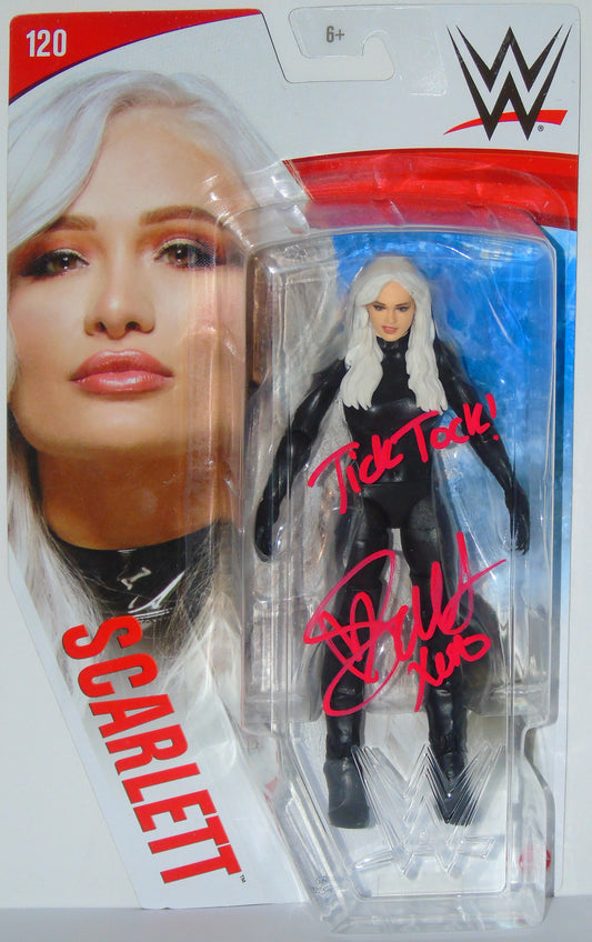 Scarlett WWE Mattel Signed Figure